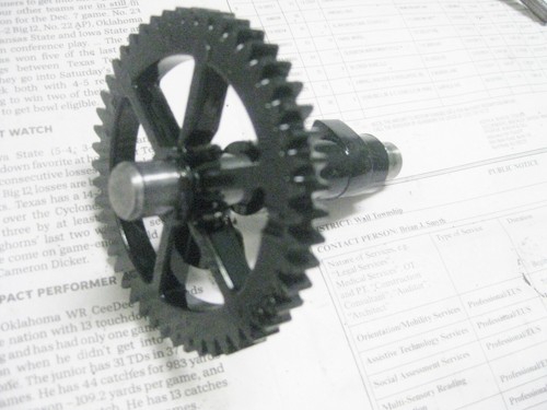 Parte albero camme - camme, motore