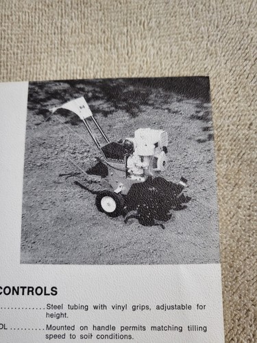 Brochure vintage 1974 homelite - brochure,